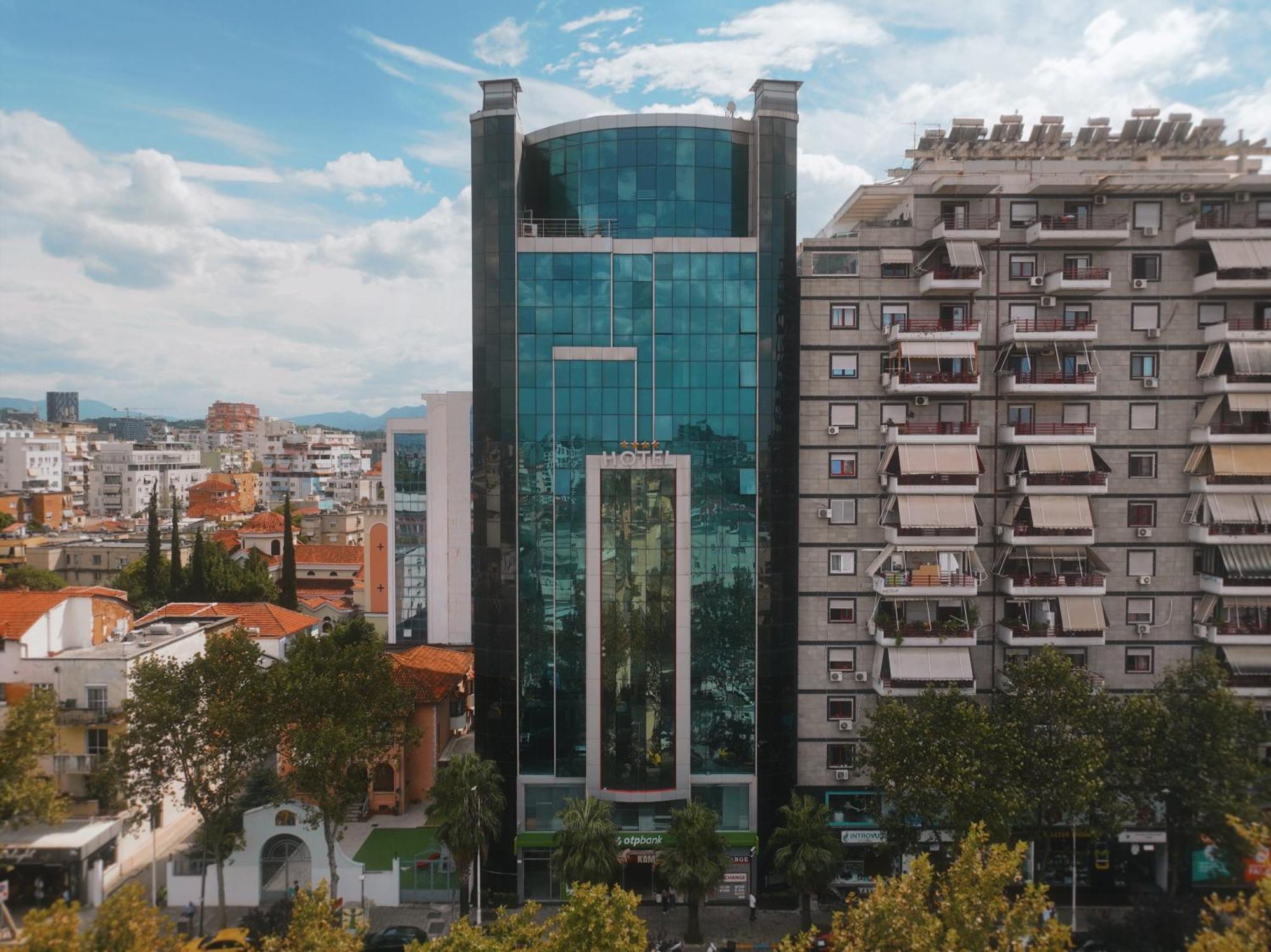 Hotel Rosa Blu Тирана Экстерьер фото